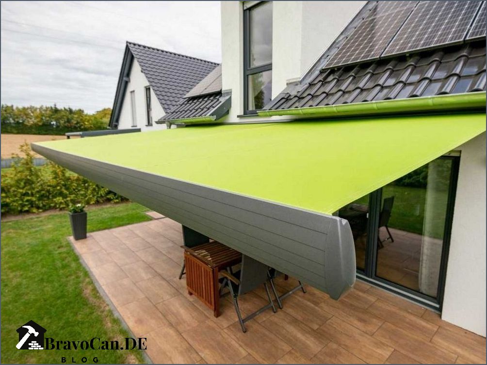 Regenschutz für den Balkon in einer Mietwohnung