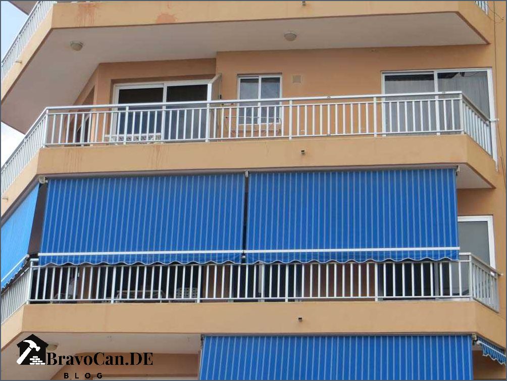 Regenschutz für den Balkon in einer Mietwohnung