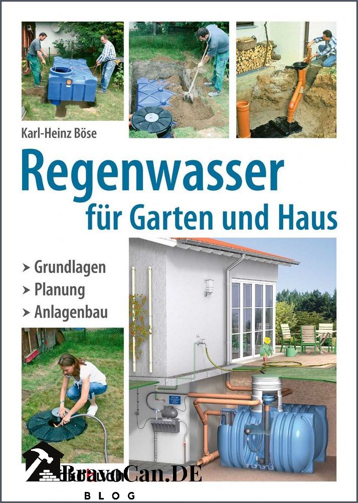 Regenwasser auffangen mit einer Zisterne Nachhaltige Wassernutzung für Garten und Haus Regenwasser auffangen mit einer Zisterne Nachhaltige Wassernutzung für Garten und Haus