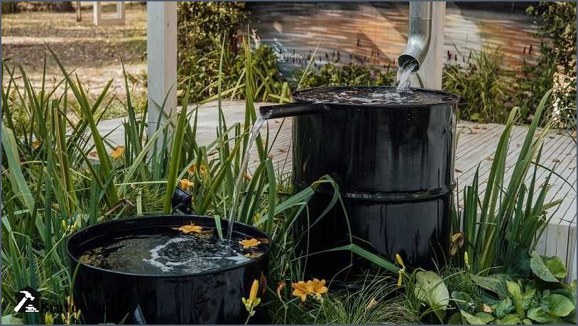 Regenwasser auffangen mit einer Zisterne Nachhaltige Wassernutzung für Garten und Haus Regenwasser auffangen mit einer Zisterne Nachhaltige Wassernutzung für Garten und Haus