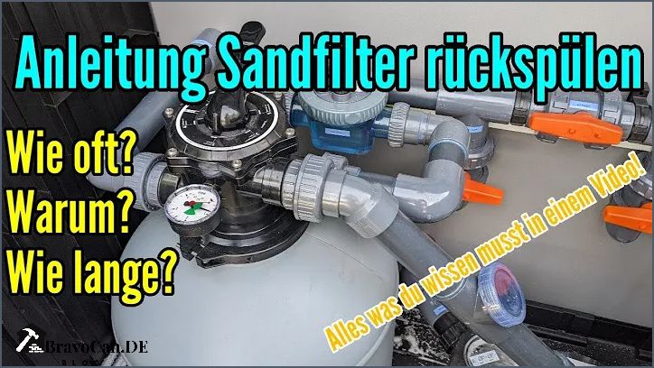 Rückspülen Pool Wie lange dauert es