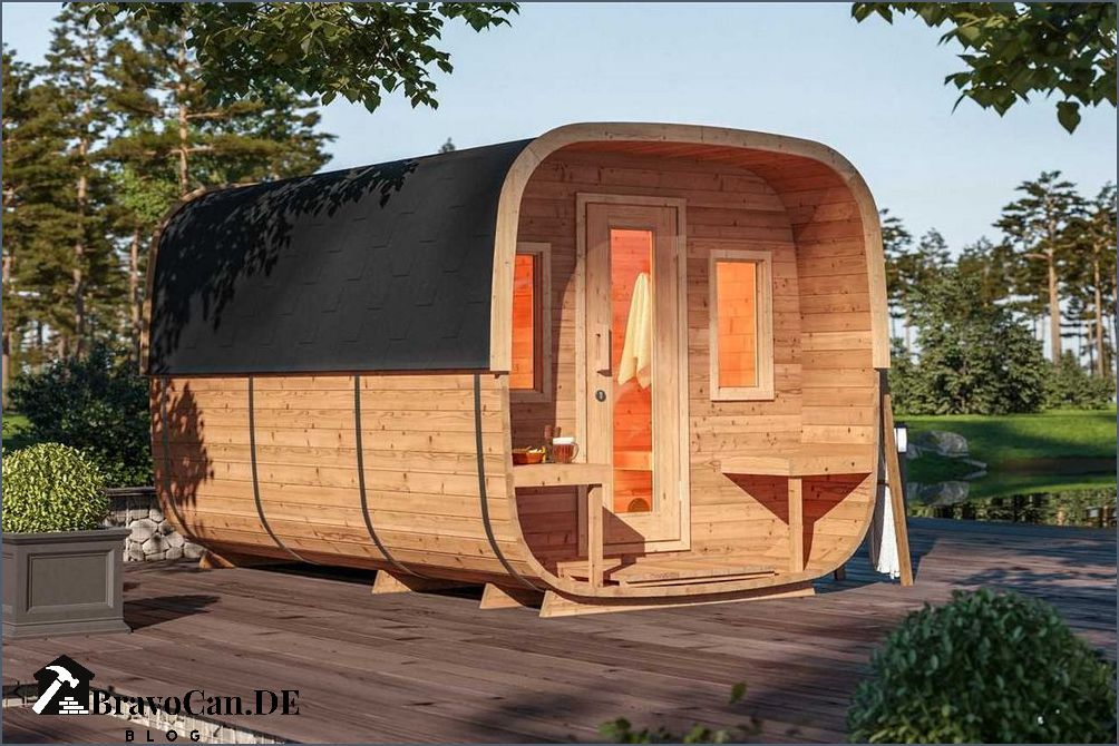Sauna Mit Holzofen Im Garten Erlaubt Saunafass mit Holzofen Entspannung und Wohlbefinden im eigenen Garten