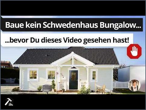 Schwedenhaus Bungalow schlüsselfertig Ihr Traumhaus im skandinavischen Stil