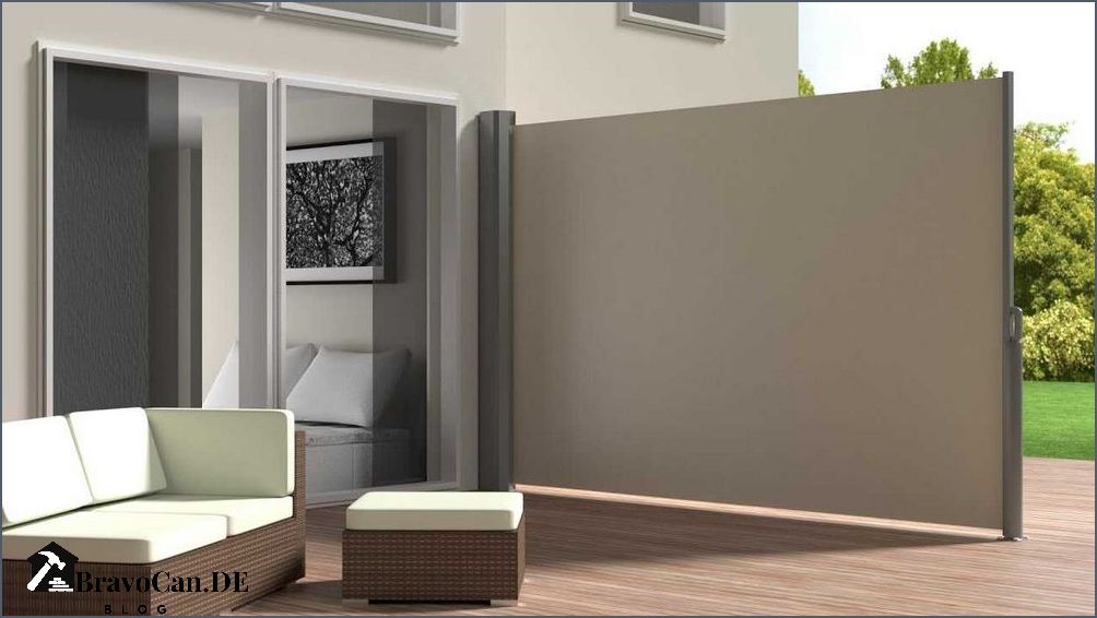 Seitenmarkise Balkon Befestigung am Geländer - Tipps und Anleitung Seitenmarkise Balkon Befestigung am Geländer - Tipps und Anleitung
