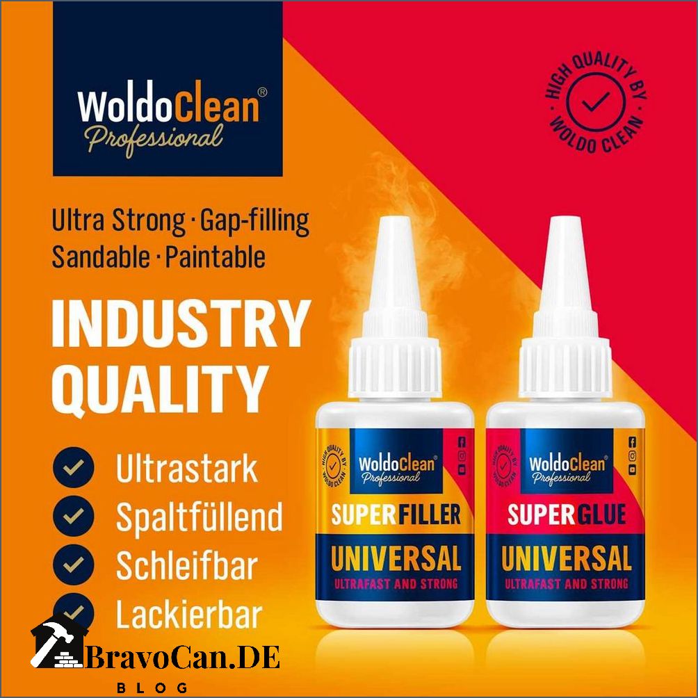 Uhu Sekundenkleber Gel - Extra Stark, Wasserfest, Flexibel & Für Viele Materialien Sekundenkleber Set Mit Aktivator