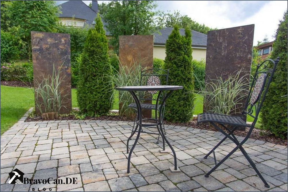 Sichtschutz Garten Stein Ideen und Tipps für die Gestaltung