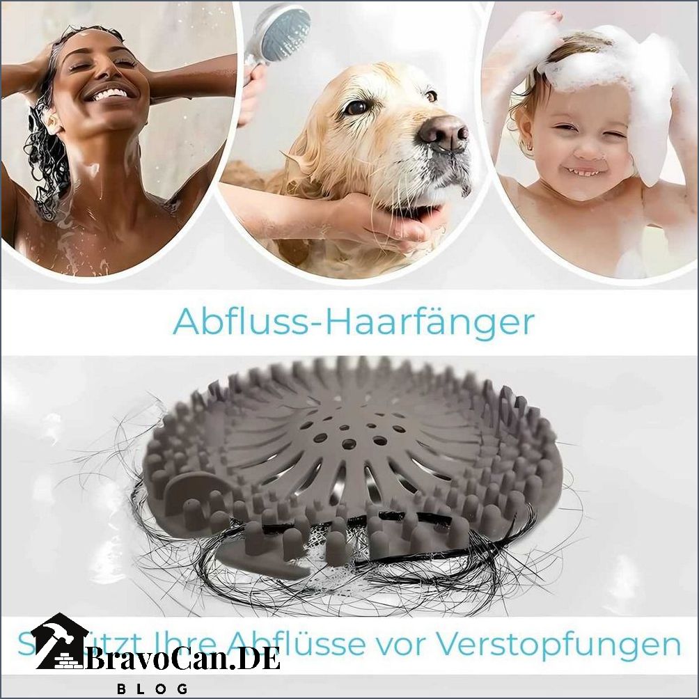 Sieb für Duschabfluss Schützen Sie Ihren Abfluss vor Verstopfungen