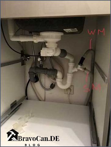 So schließen Sie eine Spülmaschine an den Wasserhahn an