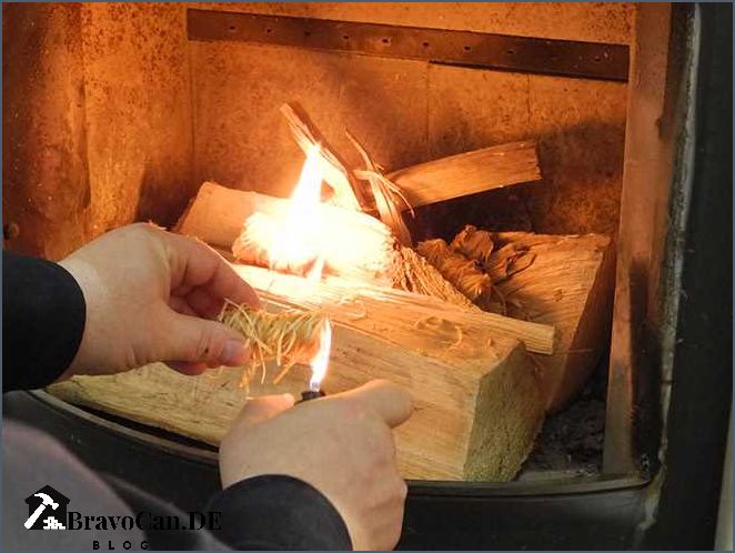 So stapeln Sie Holz im Kamin richtig für ein effizientes Feuer So stapeln Sie Holz im Kamin richtig für ein effizientes Feuer