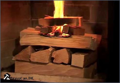So stapeln Sie Holz im Kamin richtig für ein effizientes Feuer So stapeln Sie Holz im Kamin richtig für ein effizientes Feuer