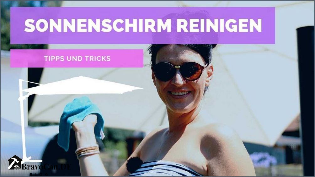 Sonnenschirm Reinigen Mit Backofenspray