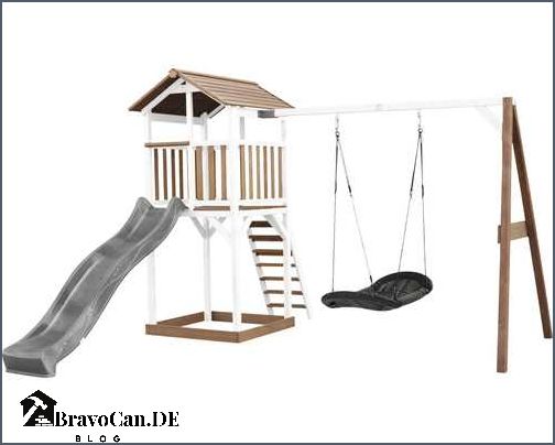 Spielturm grau weiß Spaß und Sicherheit für Kinder im Garten Spielturm grau weiß Spaß und Sicherheit für Kinder im Garten