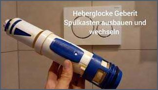 Spülkasten Heberglocke ausbauen Schritt-für-Schritt Anleitung