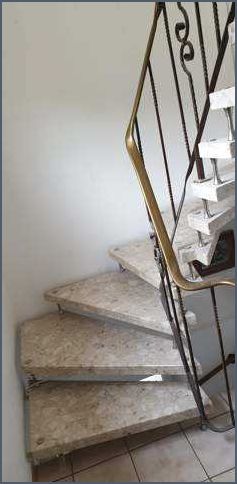 Elegantes Steintreppe 60er Jahre Streichen Fotos