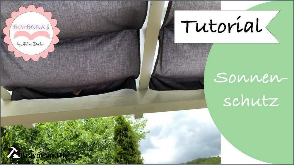 Terrassenüberdachung Sonnenschutz selber machen - Tipps und Anleitungen Terrassenüberdachung Sonnenschutz selber machen - Tipps und Anleitungen