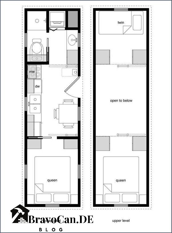 Tiny House Grundriss Planung und Gestaltung für kleine Wohnungen