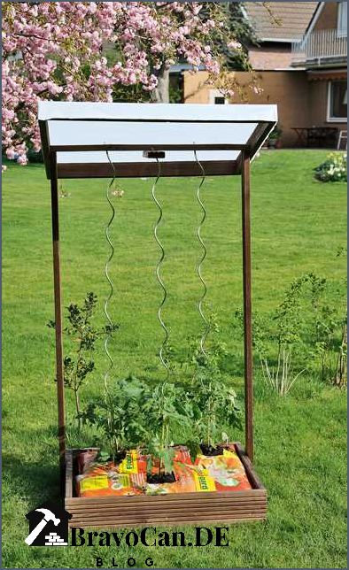 Tomaten Pflanzkasten mit Dach Die perfekte Lösung für den Anbau von Tomaten Tomaten Pflanzkasten mit Dach Die perfekte Lösung für den Anbau von Tomaten