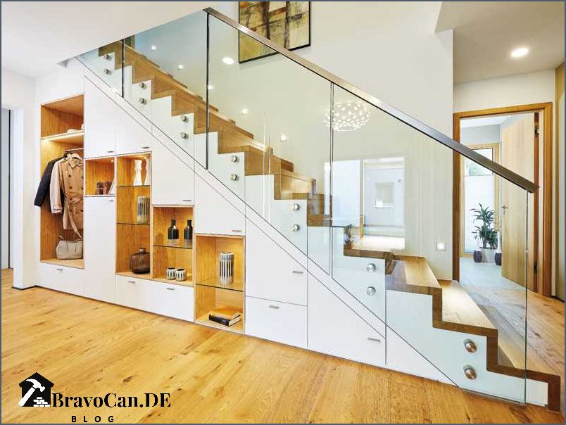 Treppen Ideen für wenig Platz Platzsparende Lösungen für kleine Räume