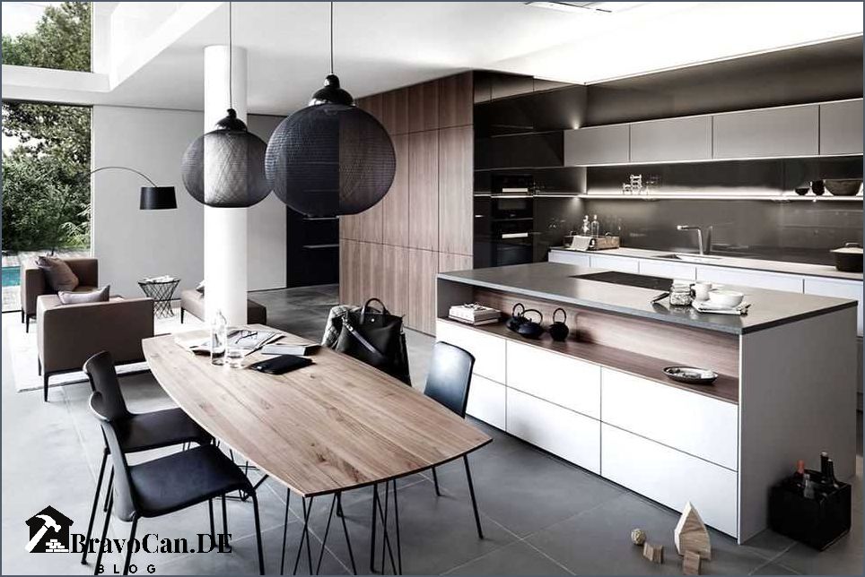 Weiße moderne Küche stilvolle und zeitgemäße Designs