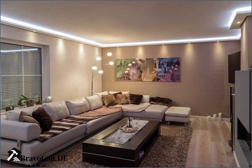 Ideen für LED-Streifen an der Decke Ideen für LED-Streifen an der Decke