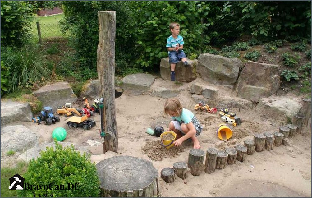 Kinderecke im Garten gestalten Ideen und Tipps für einen kinderfreundlichen Außenbereich
