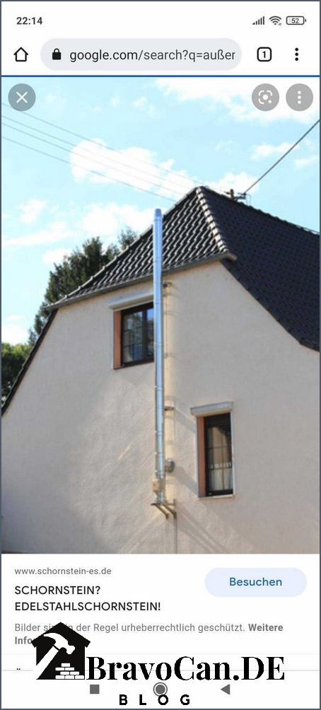 Schornstein außen am Haus Alles was Sie wissen müssen Schornstein außen am Haus Alles was Sie wissen müssen