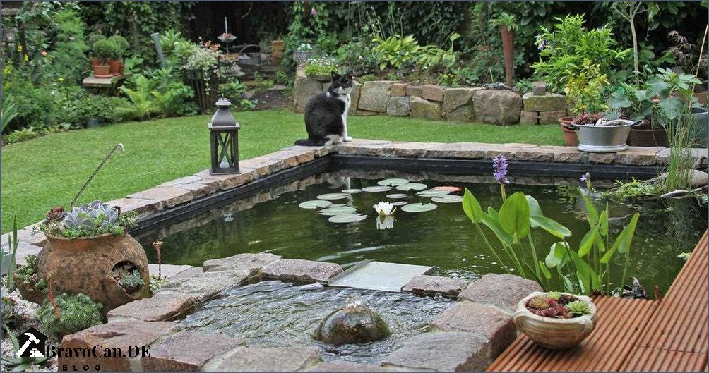 Teich direkt an der Terrasse - Schaffen Sie ein entspannendes Wasserelement