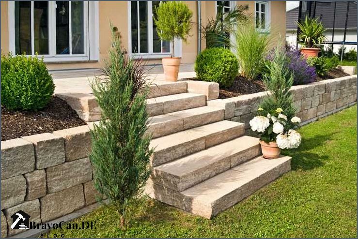 Terrasse mit Stufe - Gestaltungsideen für Ihren Außenbereich