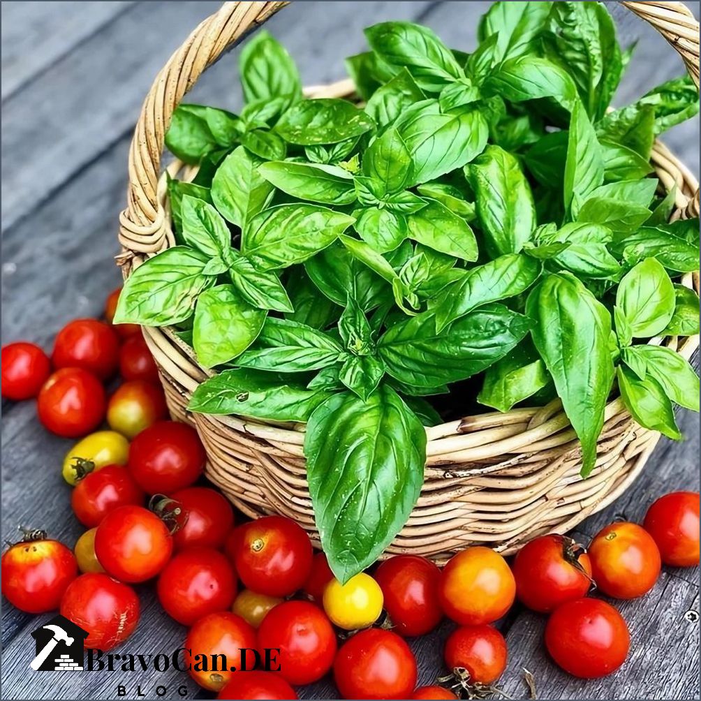 Tomaten und Basilikum zusammen pflanzen Tipps und Tricks für eine erfolgreiche Kombination