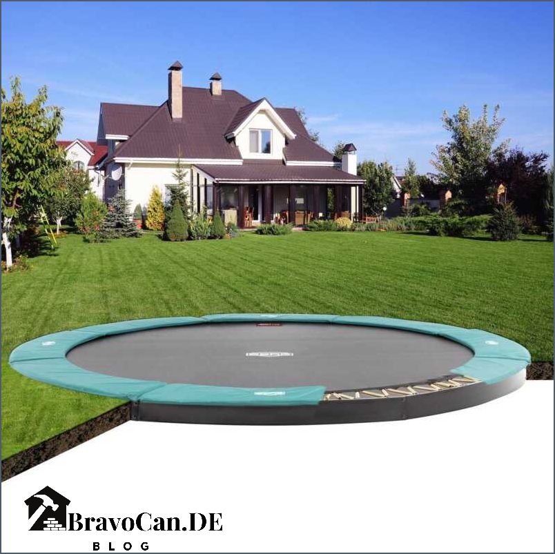 Trampolin Eingelassen Im Boden