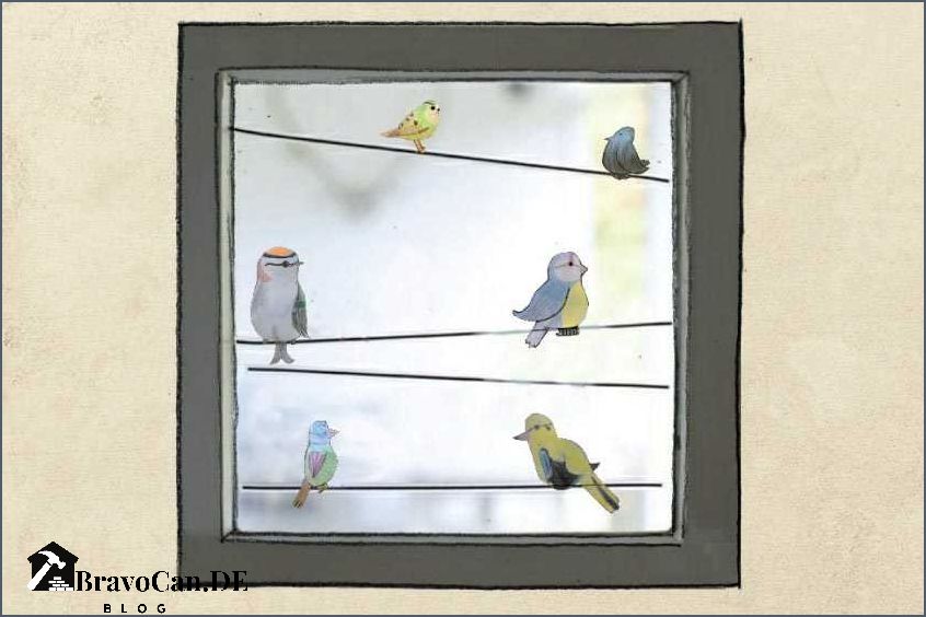 Vogelschutzfenster selber machen - Tipps und Anleitungen