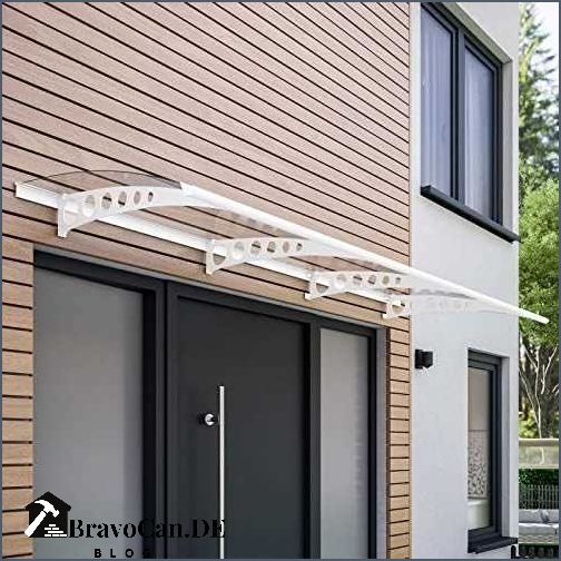 Vordach Haustür 200 x 100 Schutz und Stil für Ihren Eingang