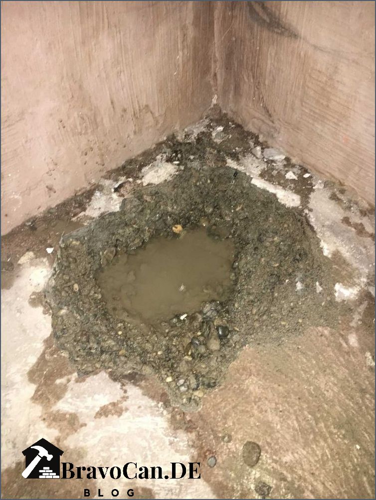 Wasser drückt durch Bodenplatte Kosten und Lösungen