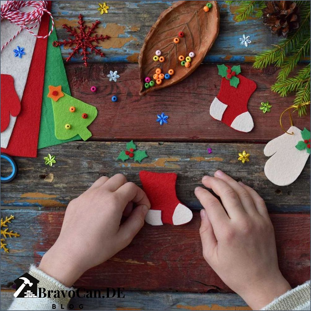 Weihnachtsbäume basteln mit Kindern Kreative Ideen für die Feiertage