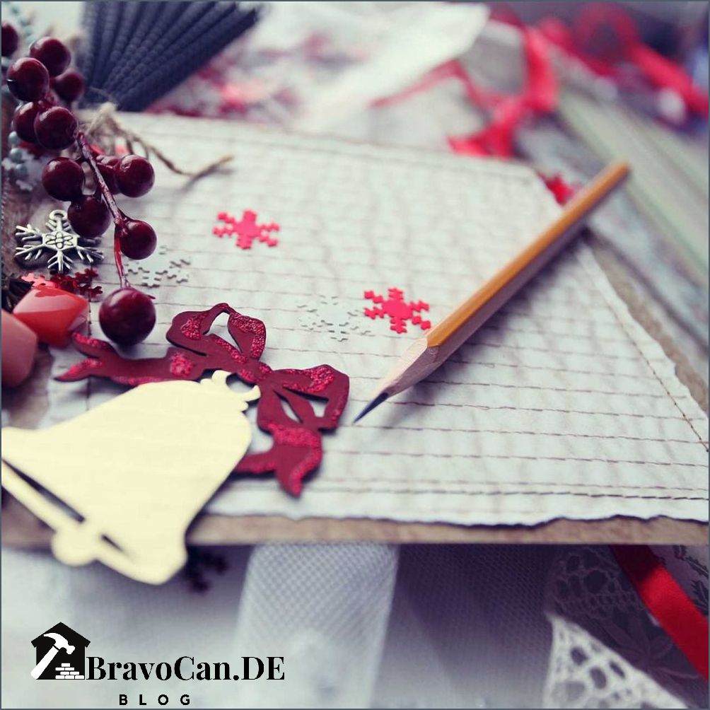 Weihnachtskarte basteln mit Kindern Kreative Ideen für selbstgemachte Weihnachtskarten
