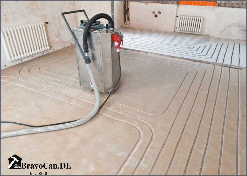 Welcher Estrich bei Fußbodenheizung