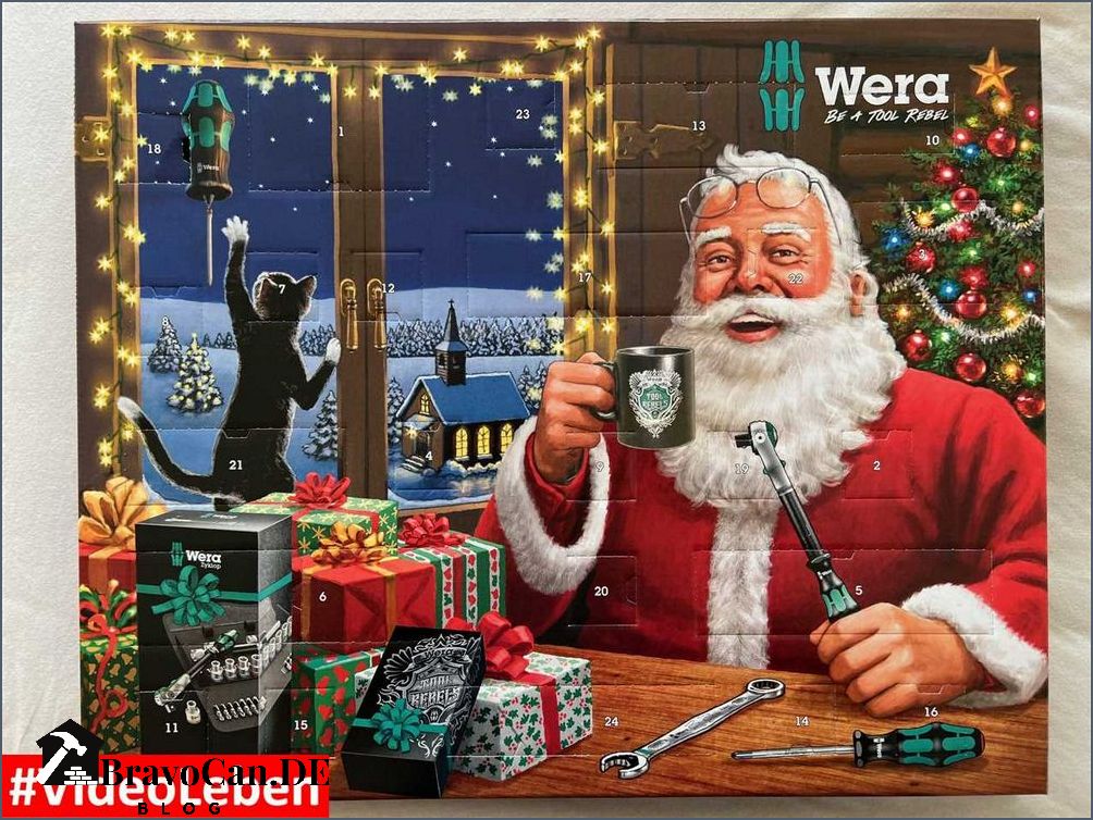 Wera Adventskalender 2023 Die perfekte Geschenkidee für Weihnachten Wera Adventskalender 2023 Die perfekte Geschenkidee für Weihnachten