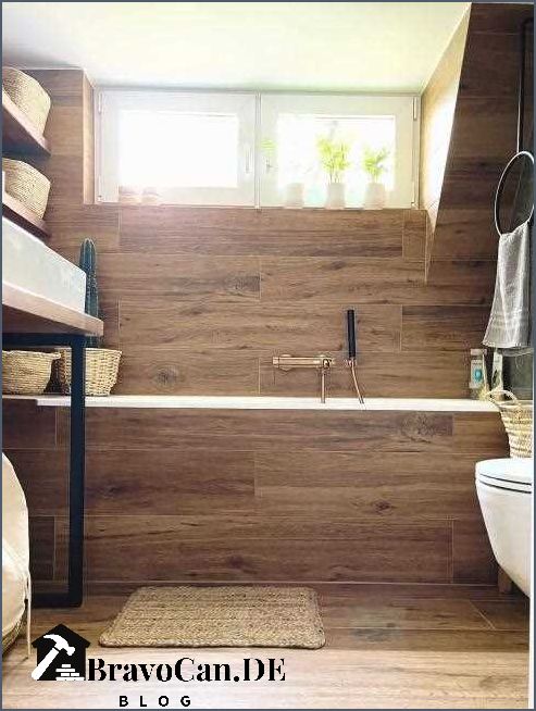 Badezimmer Ideen mit Holzboden Natürlichkeit und Wärme im Bad
