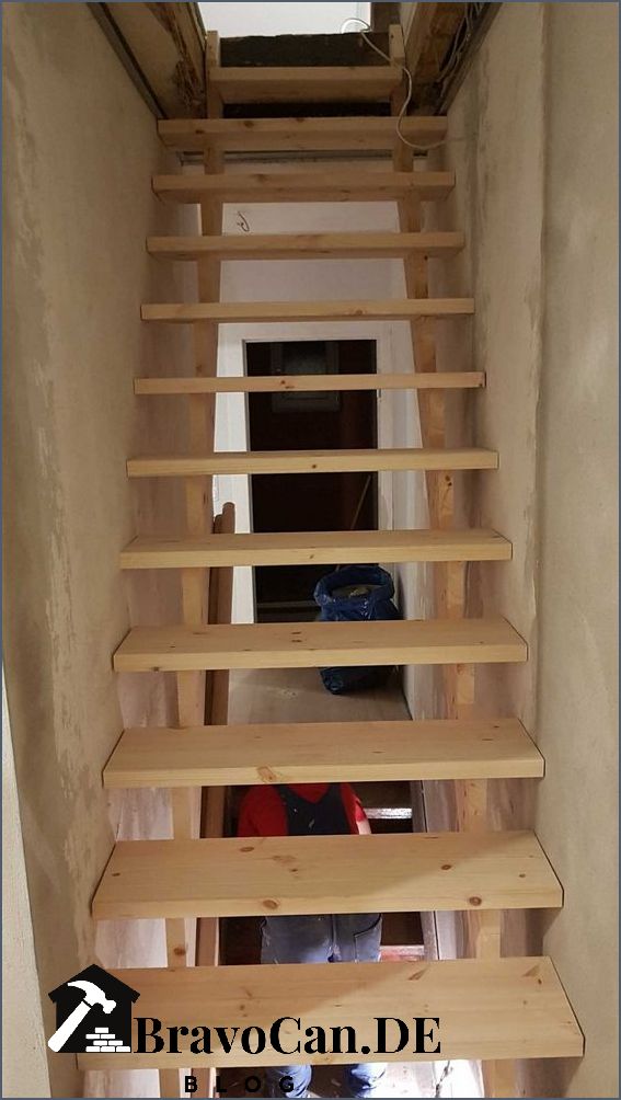 Treppe zu machen Schritte für den Bau einer Treppe