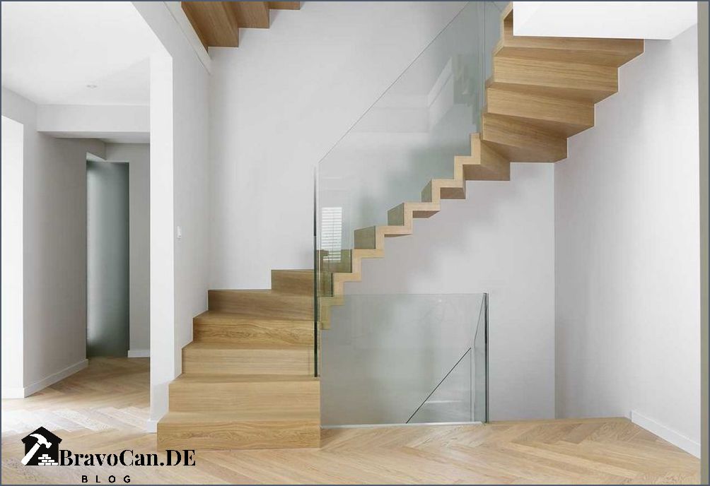 Treppengeländer Glas modern Zeitgemäßes Design für Ihre Treppe