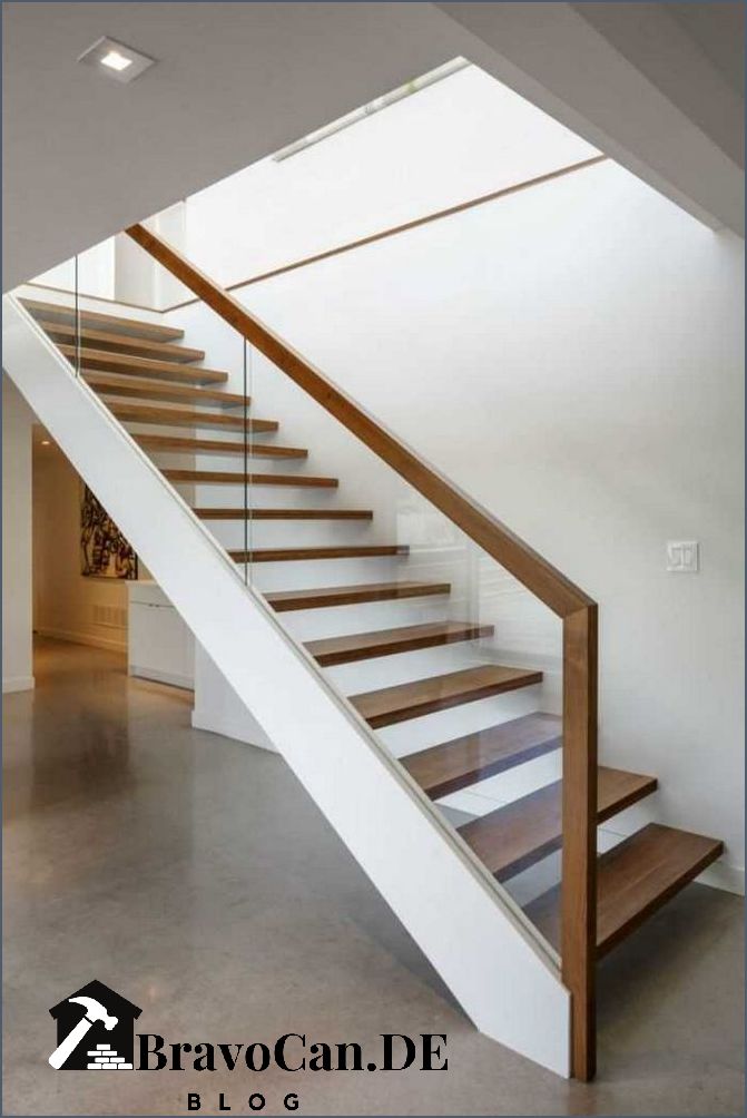 Treppengeländer Glas modern Zeitgemäßes Design für Ihre Treppe