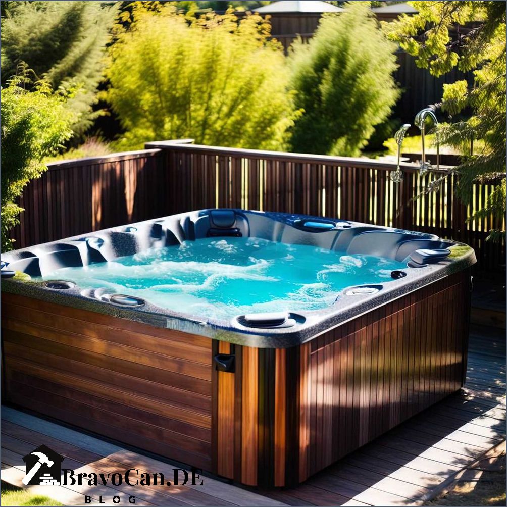 Whirlpool im Garten Entspannung und Wellness im eigenen Outdoor-Bereich Whirlpool im Garten Entspannung und Wellness im eigenen Outdoor-Bereich
