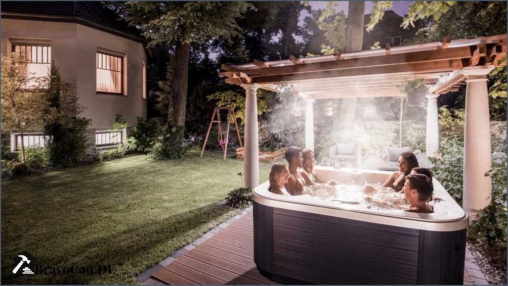 Whirlpool im Garten Entspannung und Wellness im eigenen Outdoor-Bereich Whirlpool im Garten Entspannung und Wellness im eigenen Outdoor-Bereich
