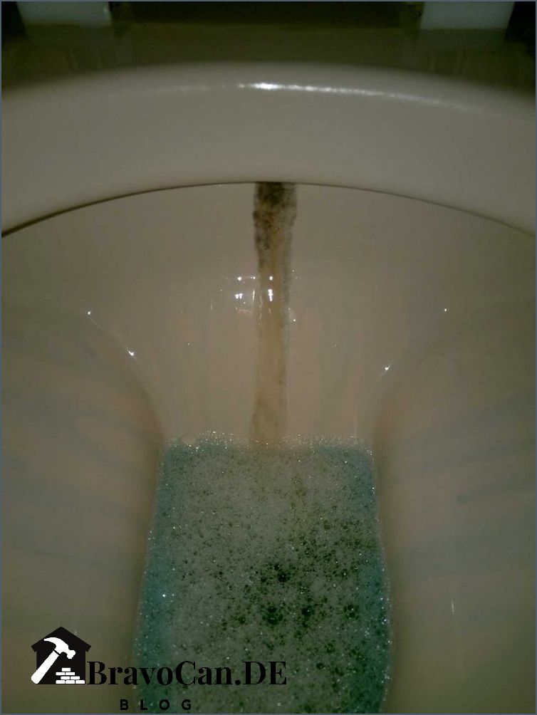 Wie entfernt man Kalkablagerungen im Wasserzulauf der Toilette