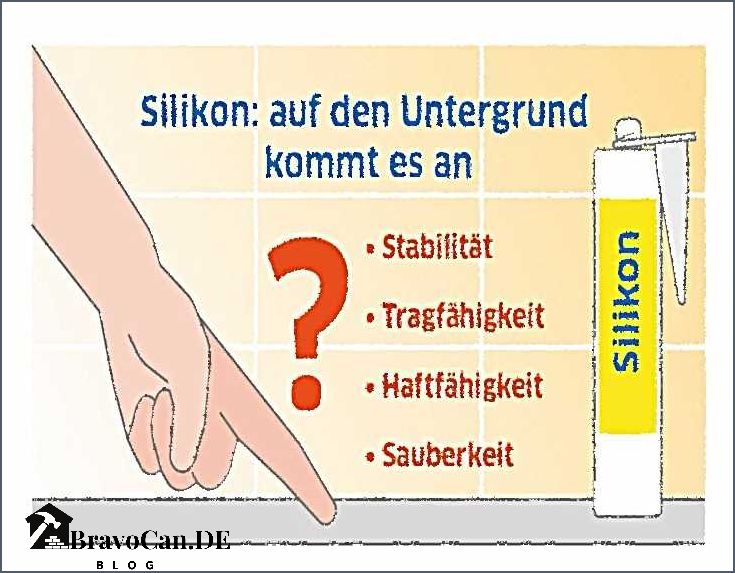 Wie lange dauert es bis Silikon trocknet Wie lange dauert es bis Silikon trocknet