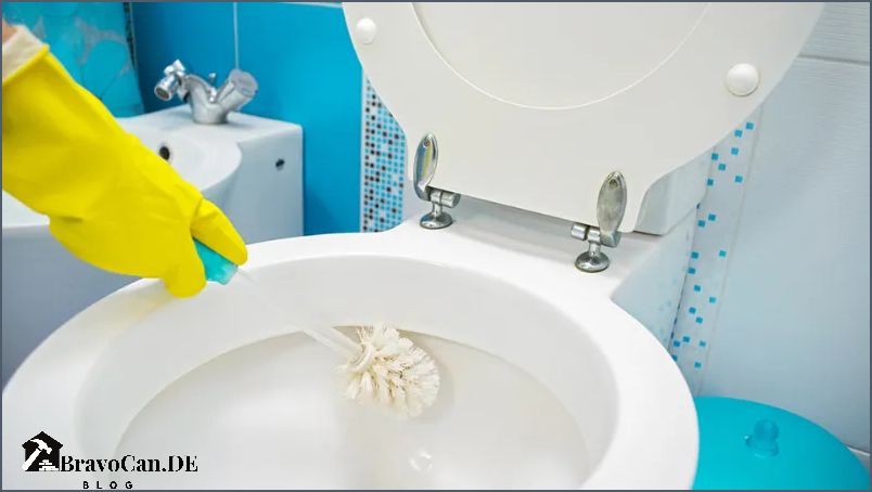 Wie man eine stark verkalkte Toilette reinigt - Tipps und Tricks