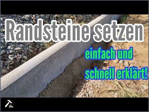 Wie man Randsteine in einer Kurve setzt Eine Schritt-für-Schritt-Anleitung Wie man Randsteine in einer Kurve setzt Eine Schritt-für-Schritt-Anleitung