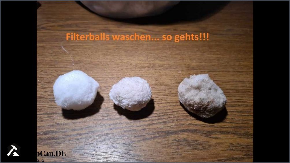 Wie oft Filterbälle waschen Tipps und Tricks