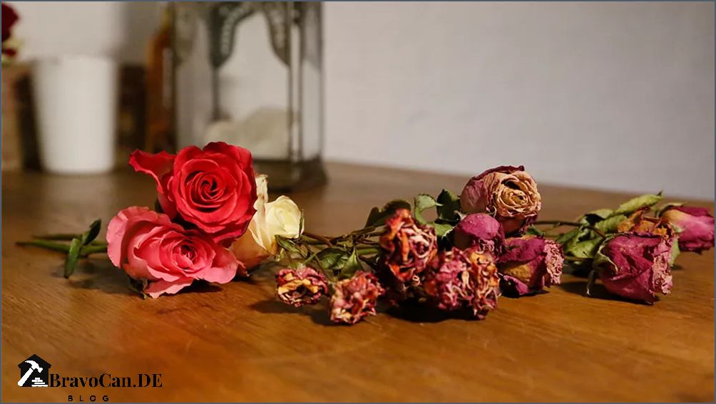 Wie trockne ich Rosen Tipps und Tricks