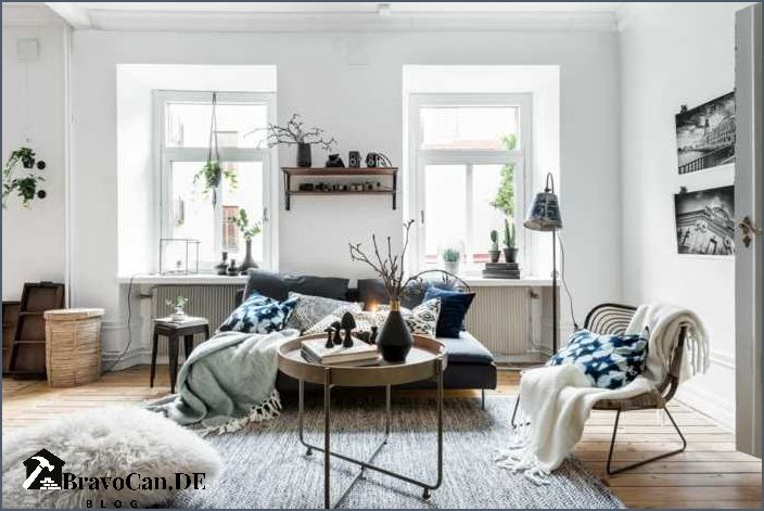 Wohnzimmer hygge einrichten Tipps für gemütliches Ambiente